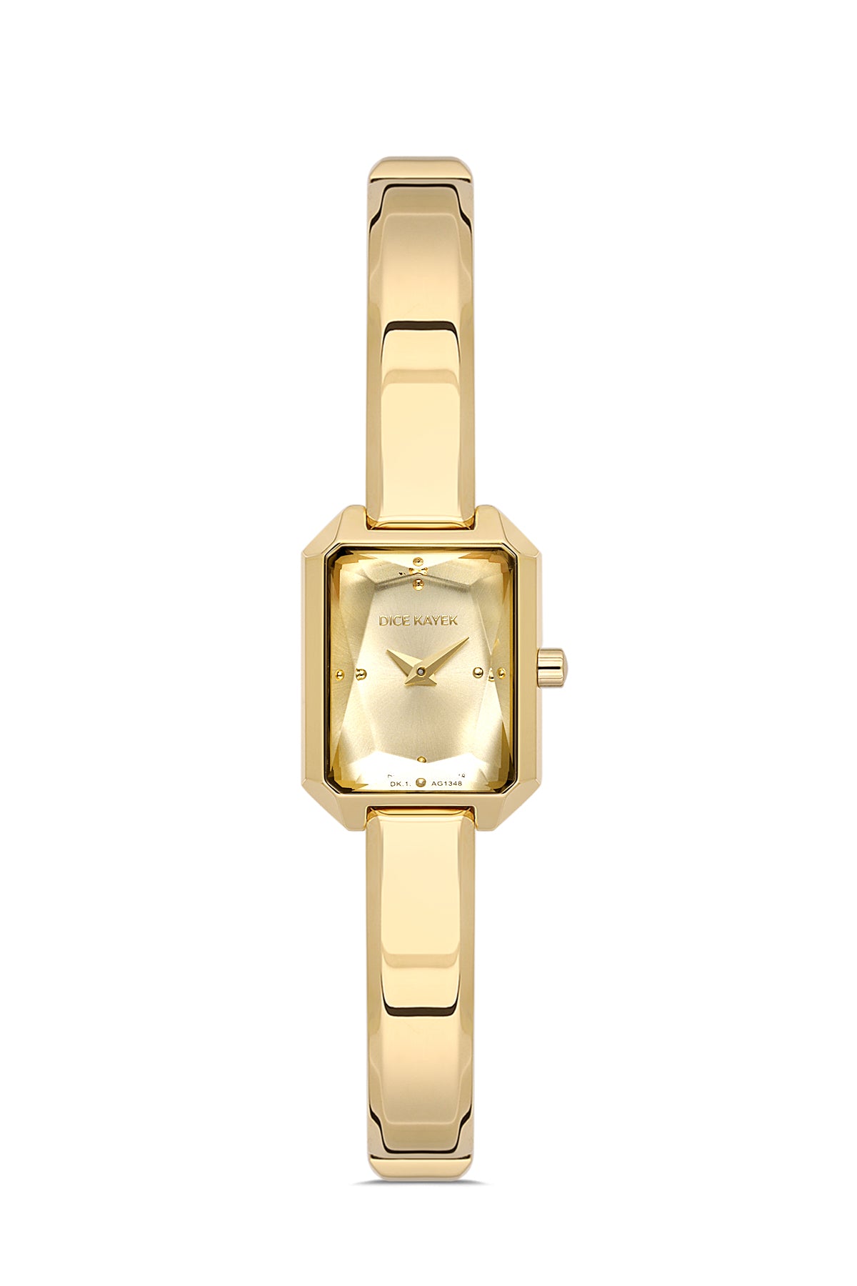 Dice Kayek Women's Gold Dial Gold Stainless Steel Watch - DK.1.AG1348.06