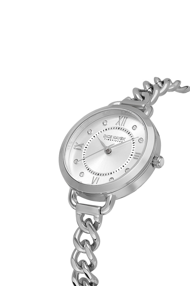 DICE KAYEK Women's Silver Watch With Silver Dial - DK.1.AG1409.01