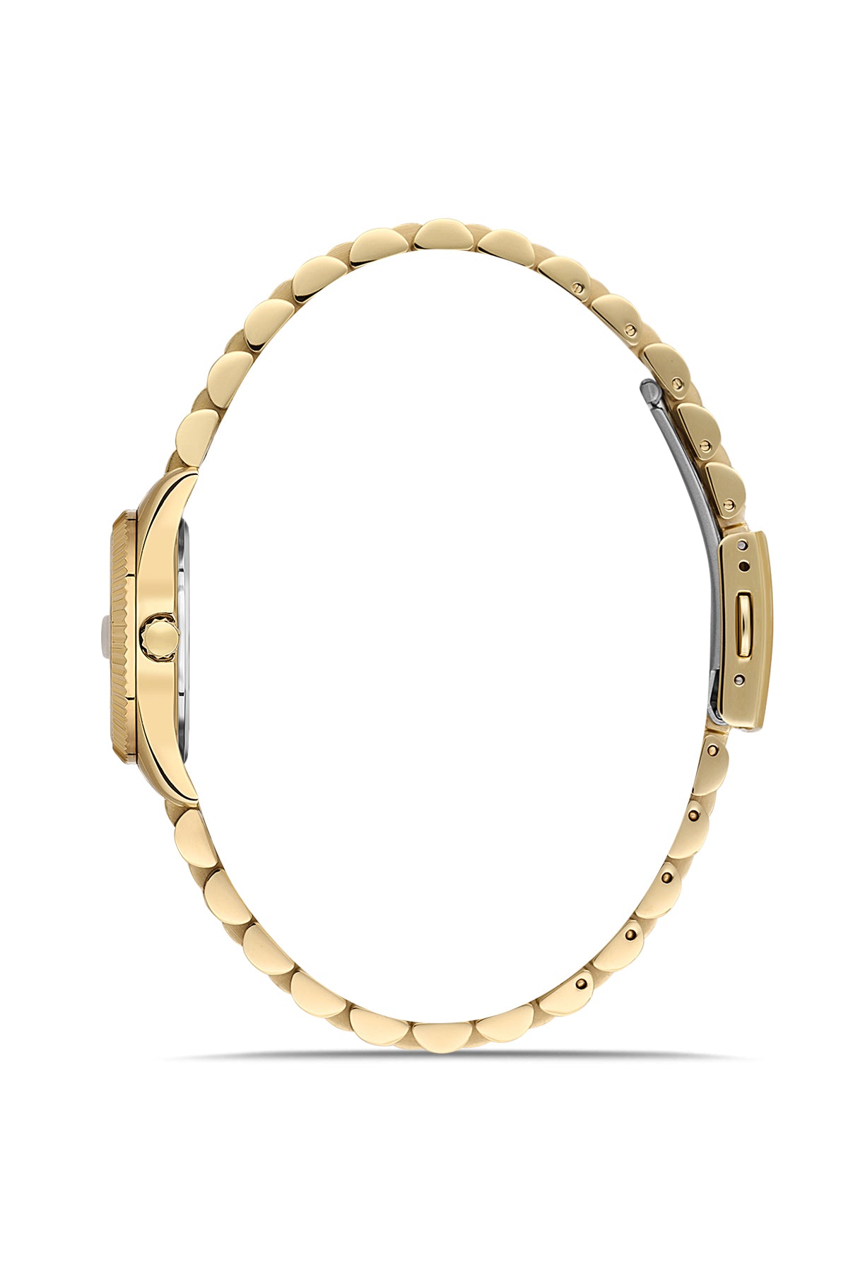 Dice Kayek Women's Gold Dial Gold Stainless Steel Watch - DK.1.AG1424.06