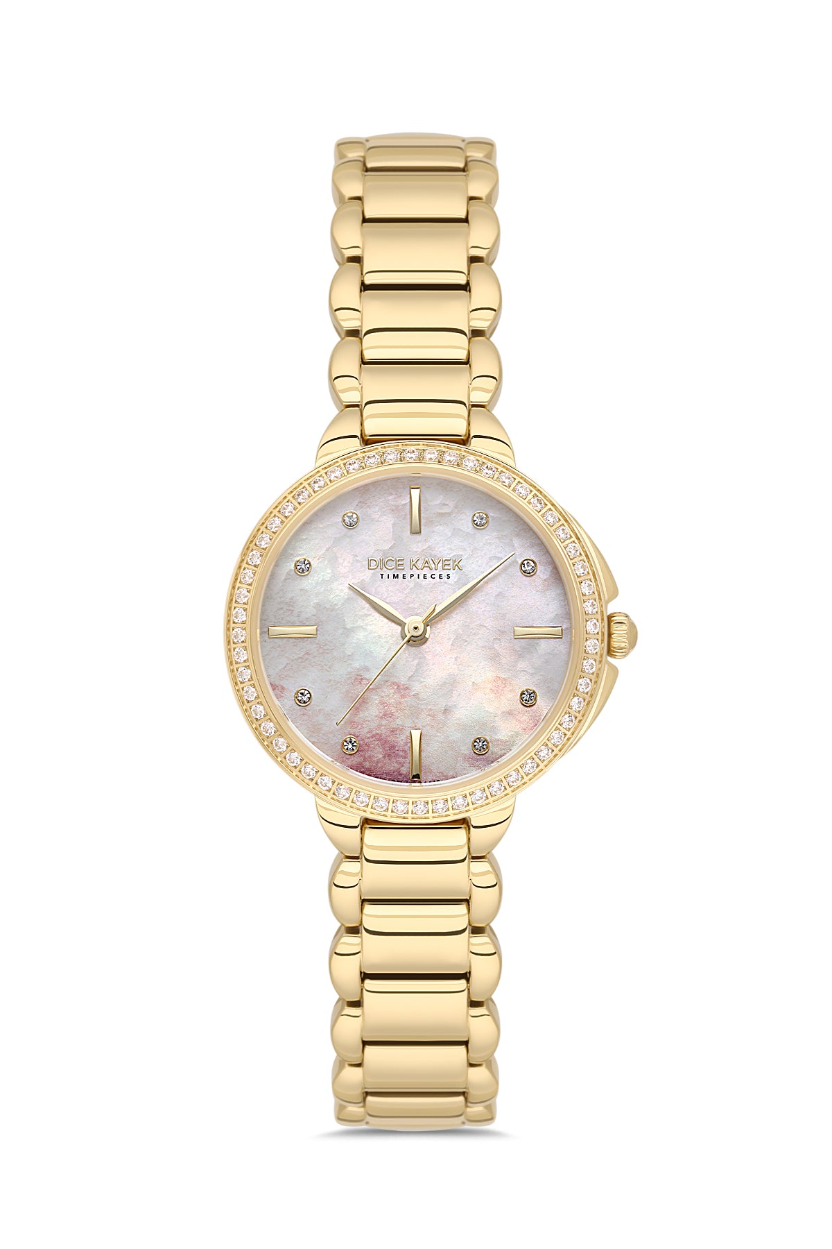 DICE KAYEK Women's Yellow Stainless Steel Watch with Yellow Dial - DK.1.AG1440.25
