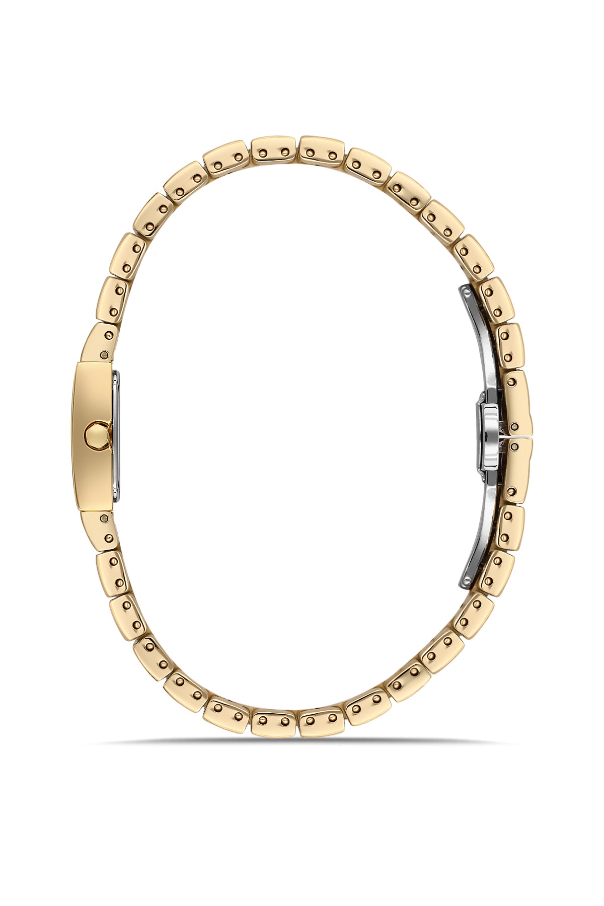 DICE KAYEK Women's Yellow Stainless Steel Watch with Silver Dial - DK.1.AG1462.20