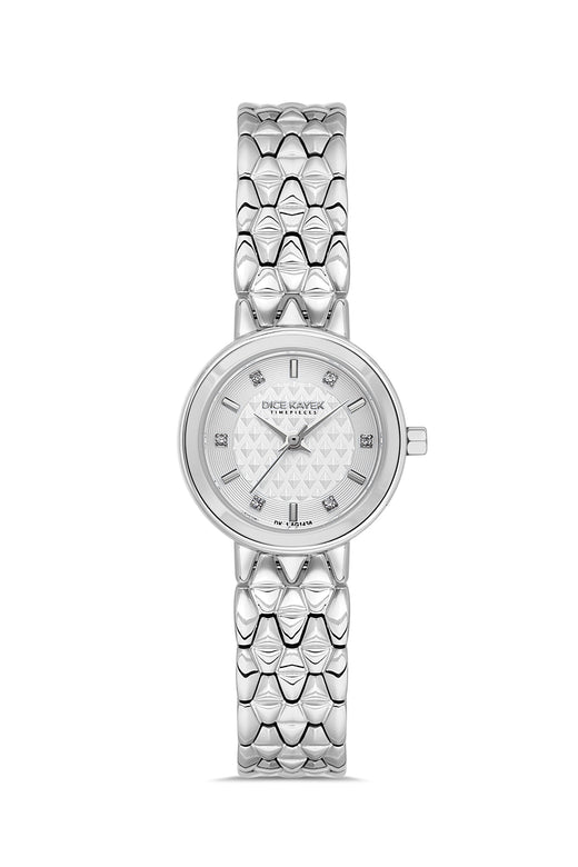 DICE KAYEK Women's Silver Watch With Silver Dial - DK.1.AG1436.10