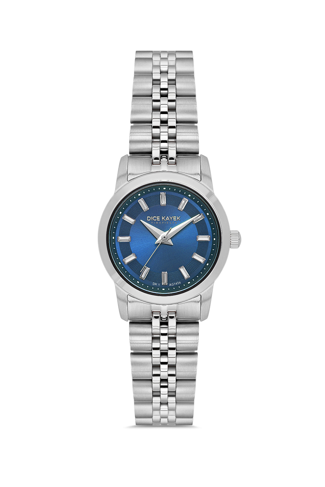 DICE KAYEK Women's Silver Watch With Blue Dial - DK.1.AG1459.13