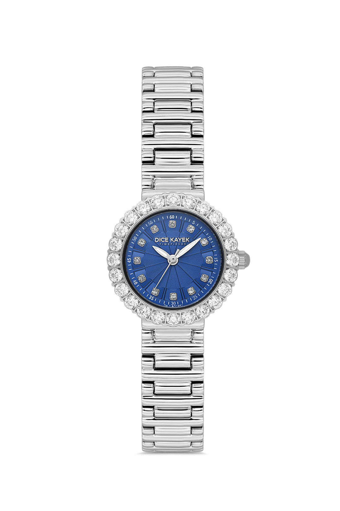 DICE KAYEK Women's Silver Watch With Blue Dial - DK.1.AG1461.13