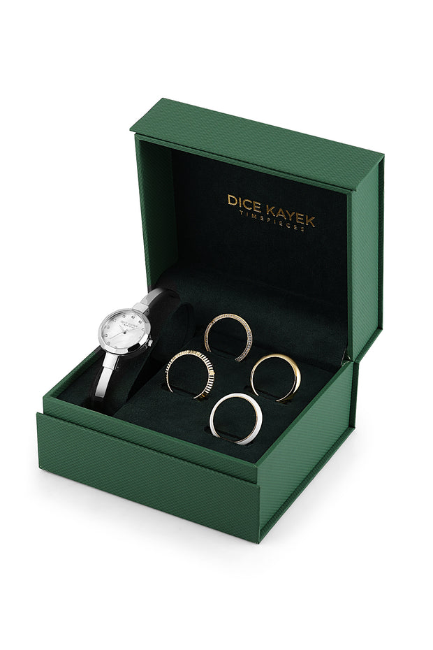 DICE KAYEK Women's Silver Watch With Silver Dial - DK.1.AG1472.10