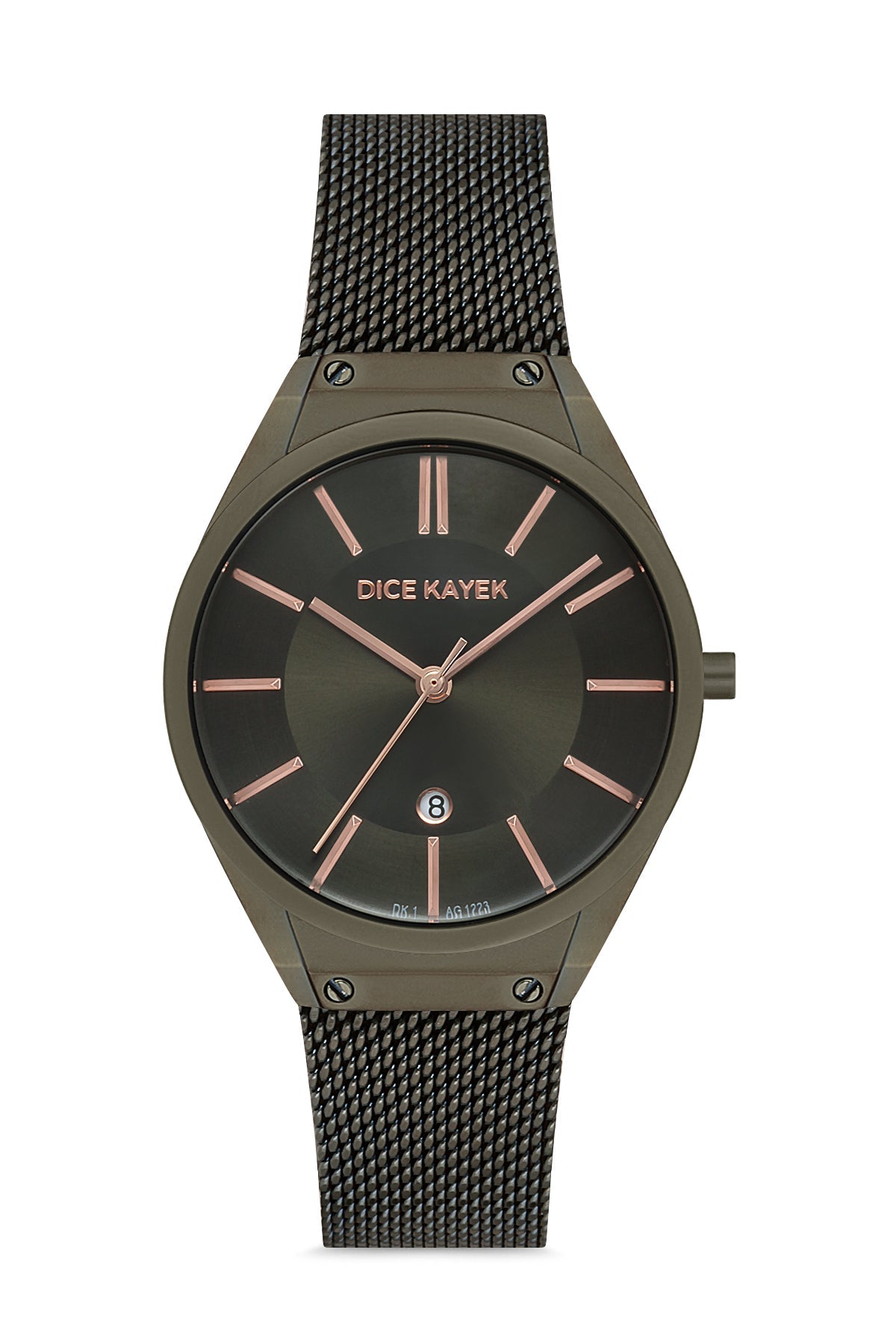 DICE KAYEK Yeşil Kadranlı Yeşil Kaplamalı Kadın Kol Saati - DK.1.AG1223.08