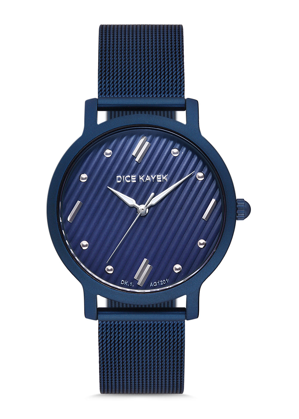 DICE KAYEK Blue Dial Blue Coated Women's Wristwatch