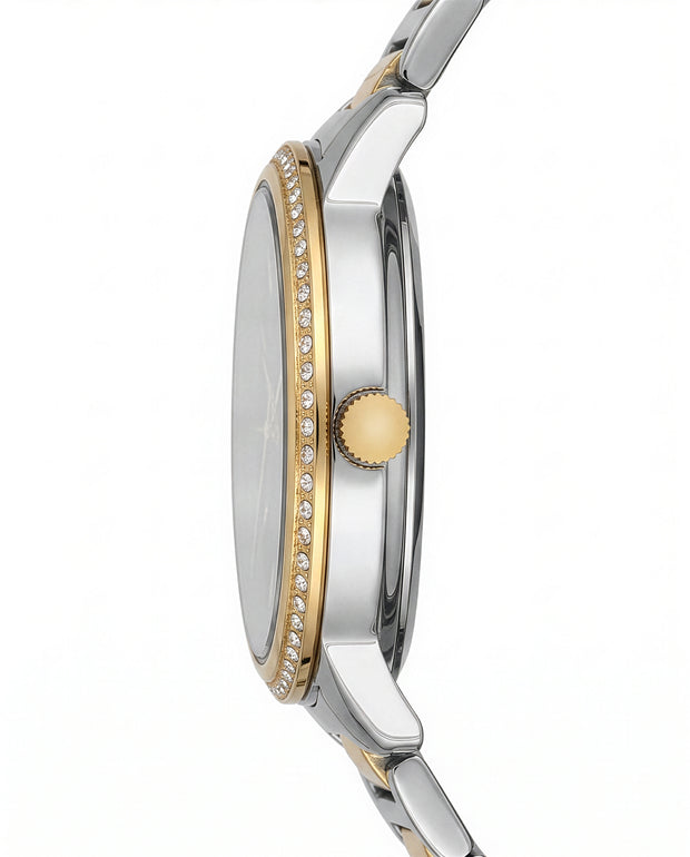 DICE KAYEK Women's Silver Stainless Steel Watch With Green Dial - DK.1.AG1400.03