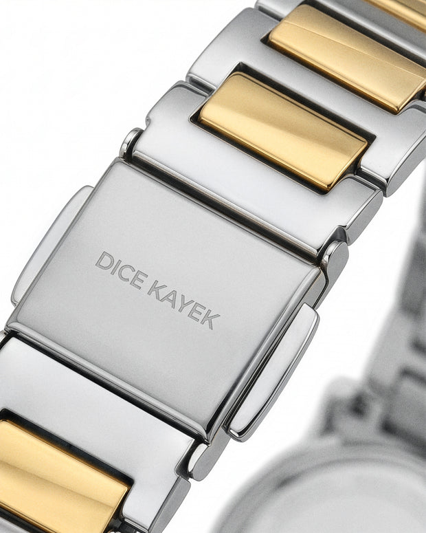 DICE KAYEK Women's Silver Stainless Steel Watch With Green Dial - DK.1.AG1400.03
