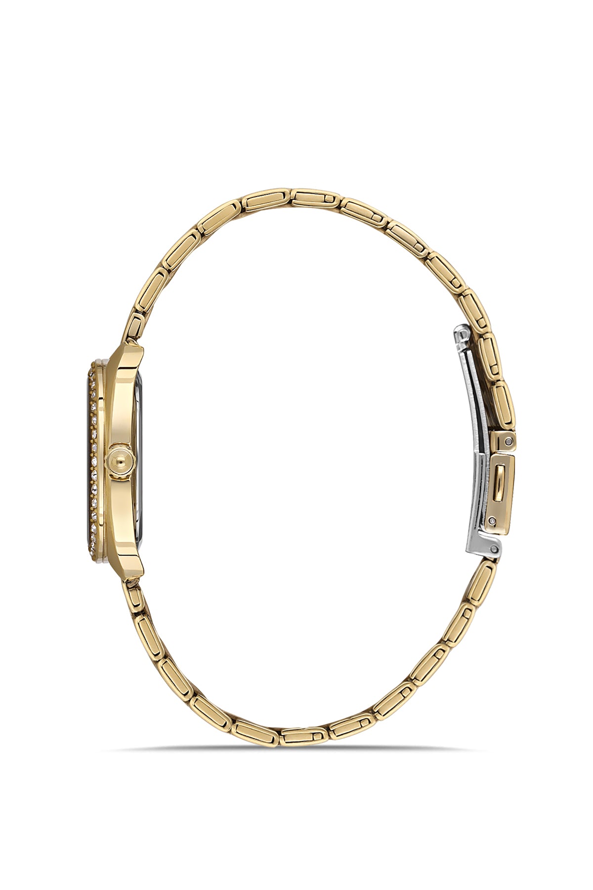 DICE KAYEK Yeşil Kadranlı Sari Paslanmaz masif çelik Kadın Kol Saati - DK.1.AG1380.07