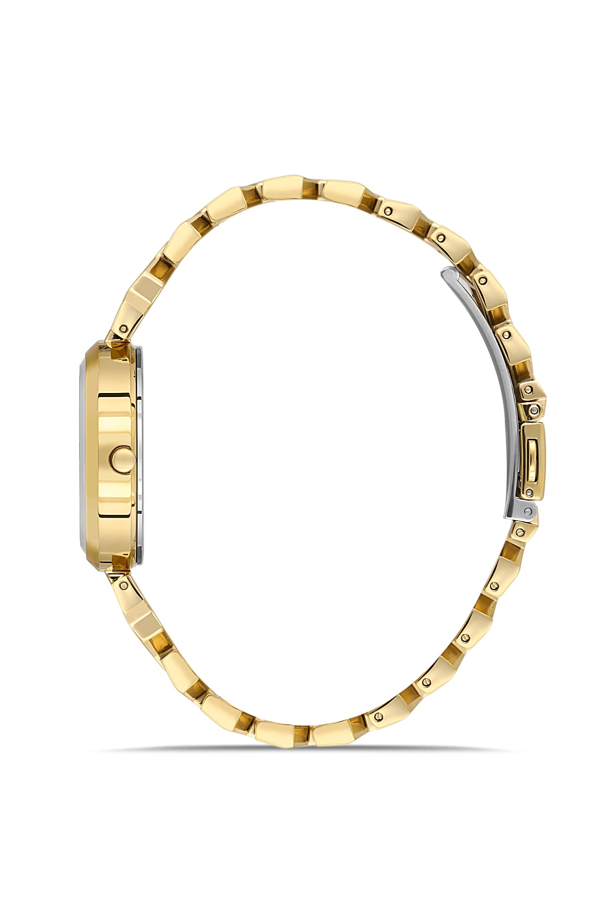 DICE KAYEK Sari Kadranlı Sari Paslanmaz masif çelik Kadın Kol Saati - DK.1.AG1404.04