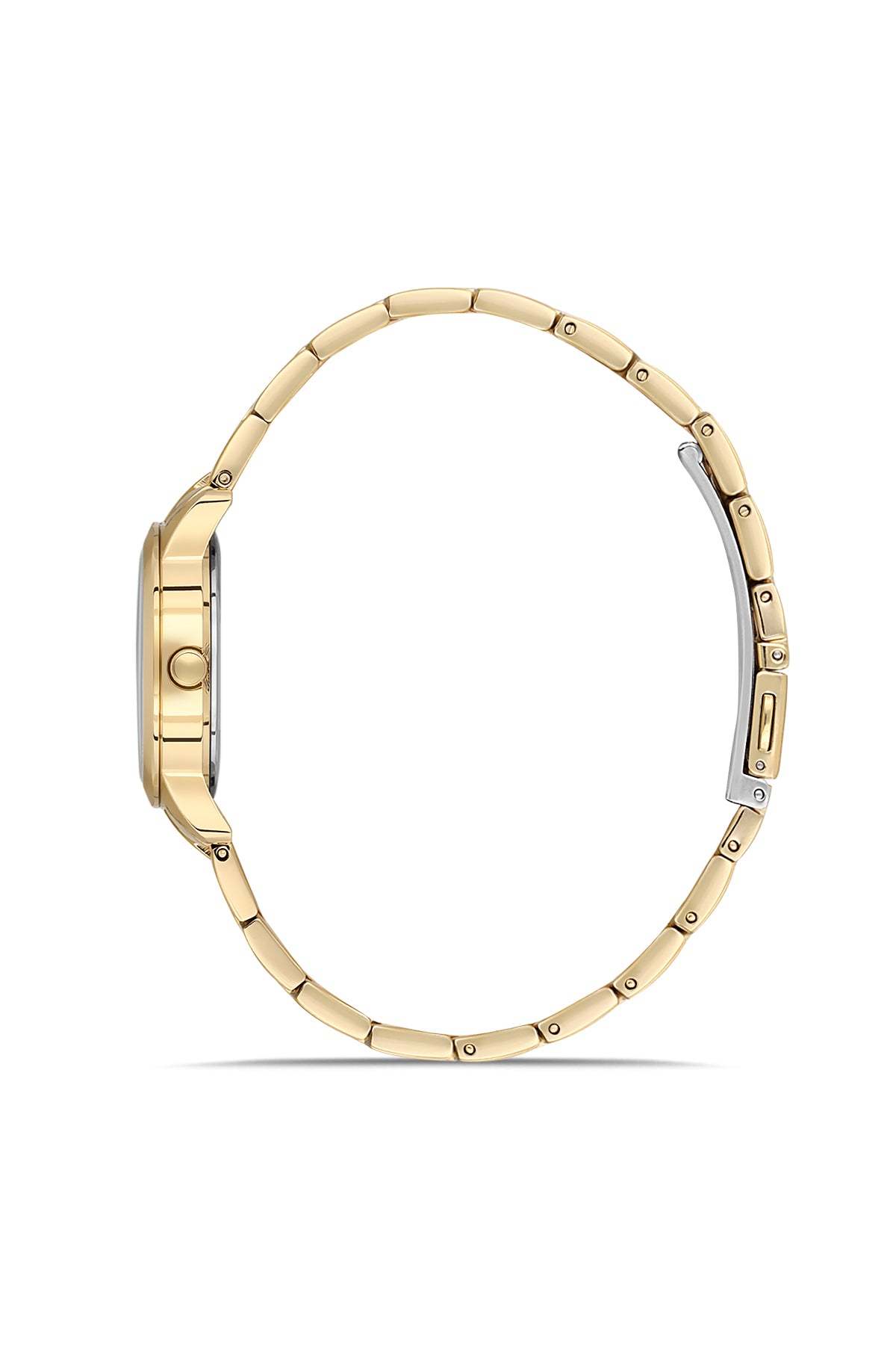 DICE KAYEK Sari Kadranlı Sari Paslanmaz masif çelik Kadın Kol Saati - DK.1.AG1410.08