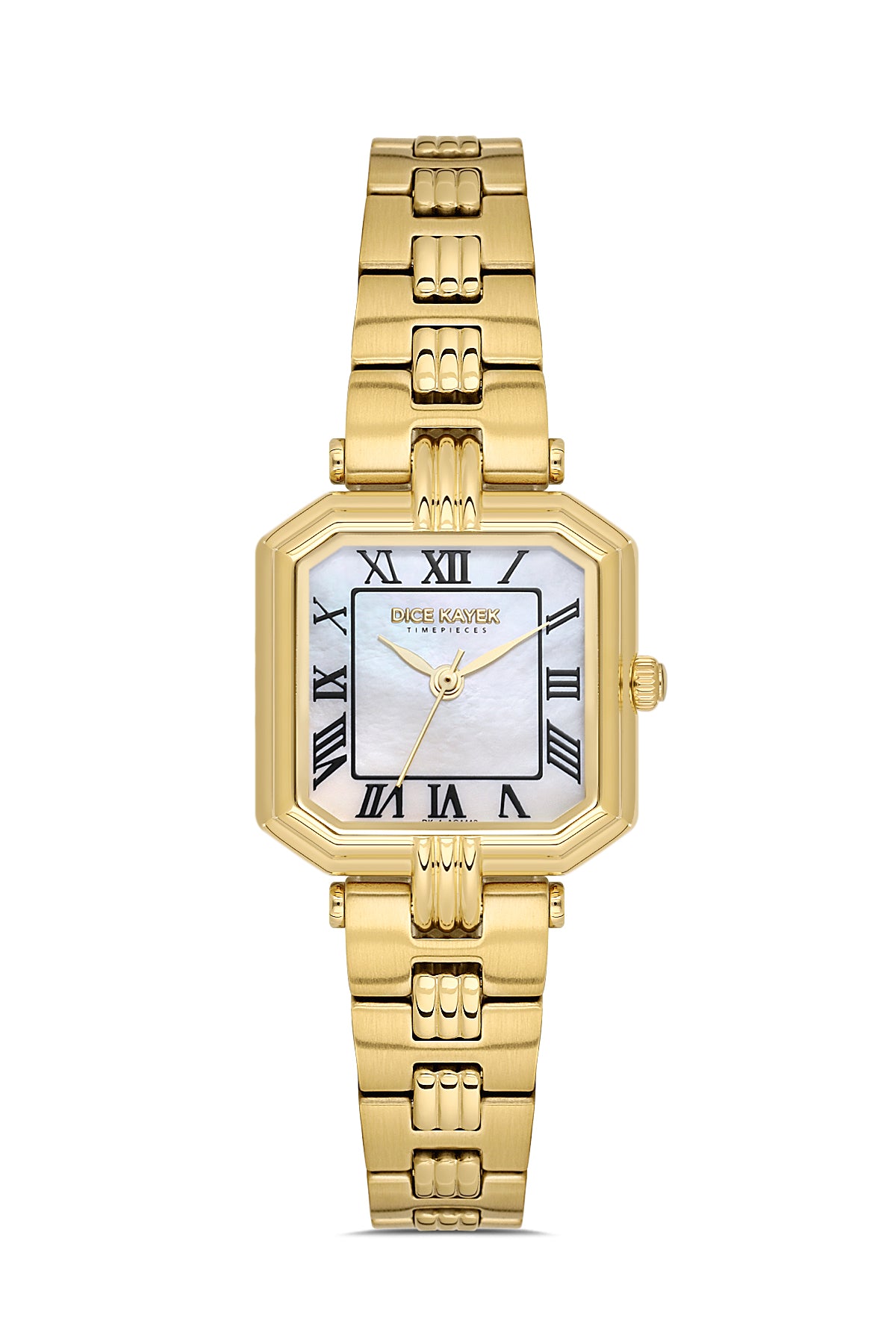 Dice Kayek Women's Silver Dial Gold Stainless Steel Watch - DK.1.AG1412.06