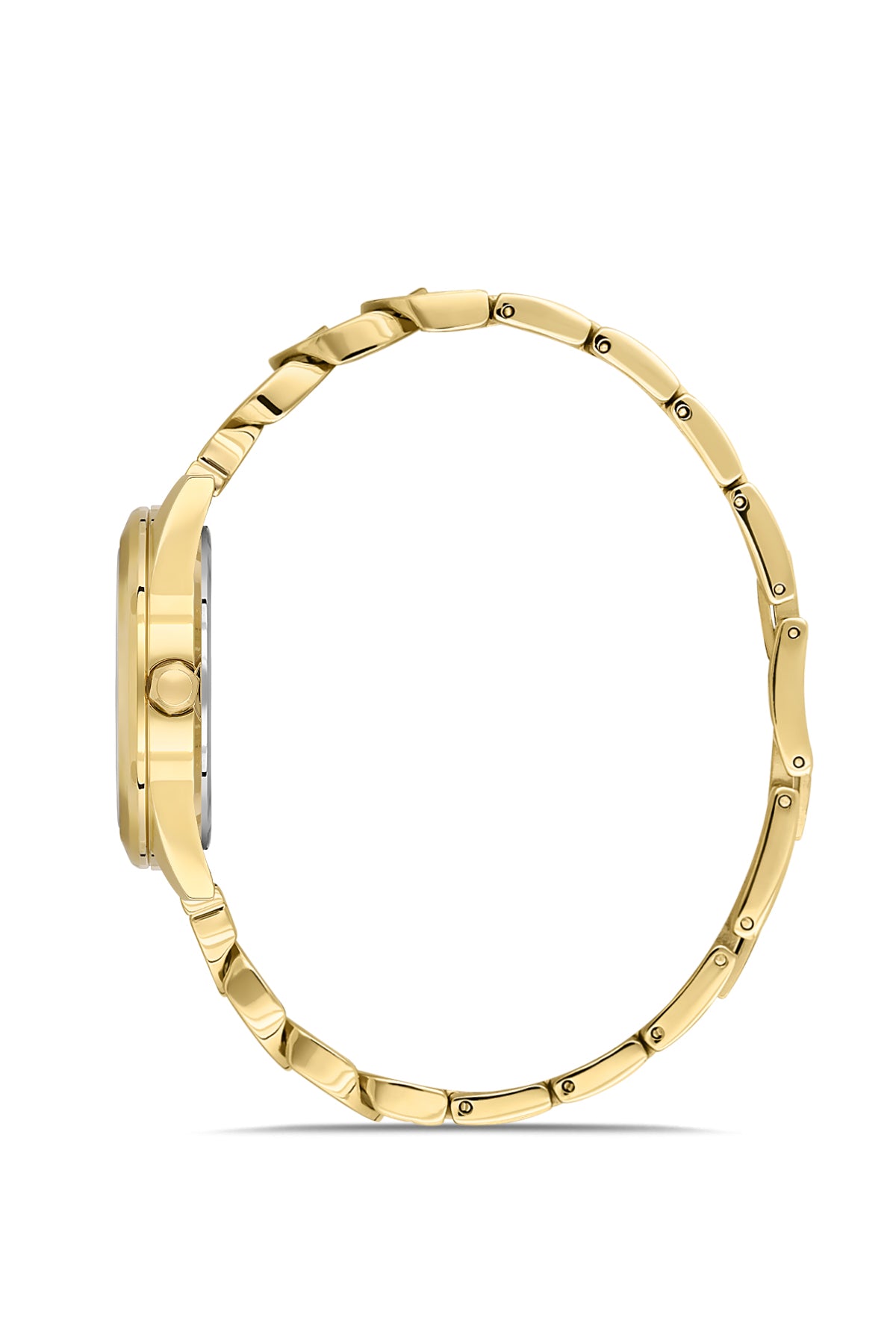 DICE KAYEK Yeşil Kadranlı Sari Paslanmaz masif çelik Kadın Kol Saati - DK.1.AG1415.06