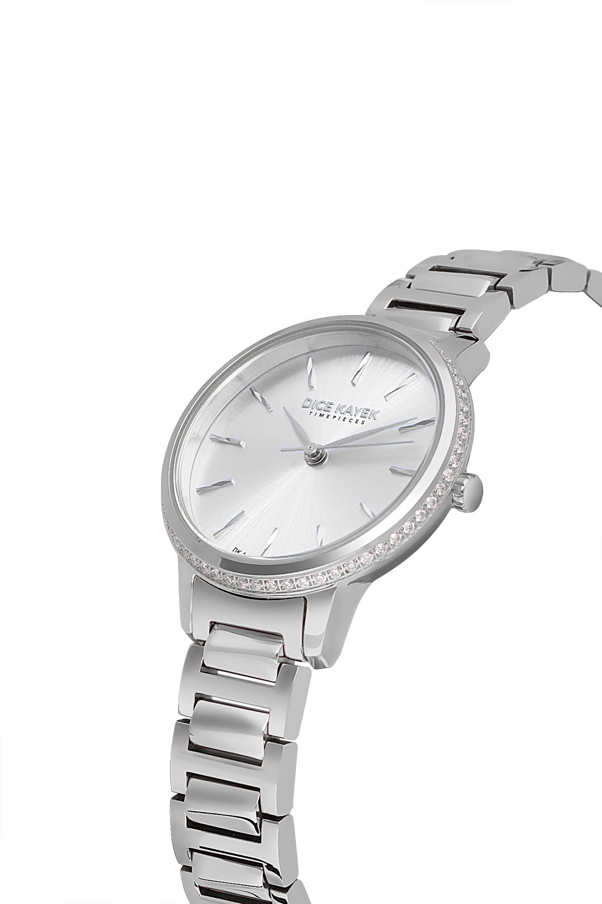DICE KAYEK Women's Silver Stainless Steel Watch with Silver Dial - DK.1.AG1400.01