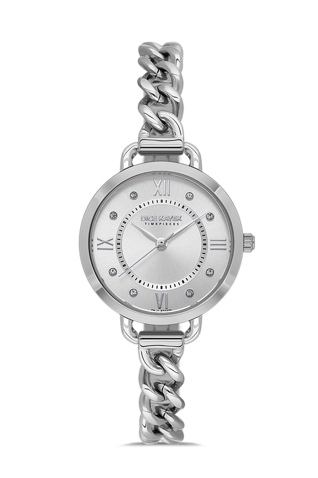 DICE KAYEK Women's Silver Watch With Silver Dial - DK.1.AG1409.01