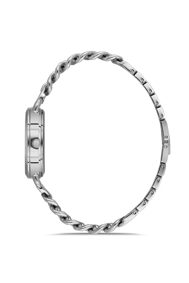DICE KAYEK Women's Silver Watch With Blue Dial - DK.1.AG1409.02