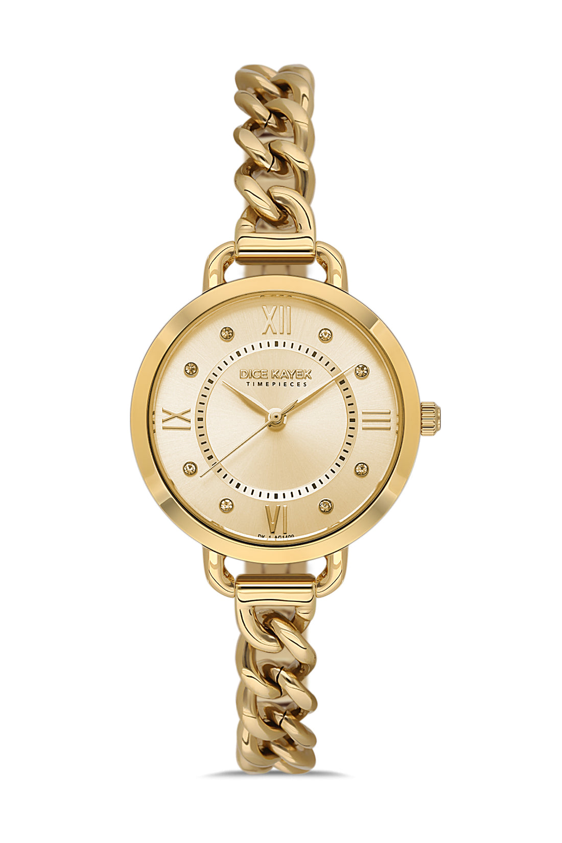 DICE KAYEK Women's Gold Watch With Gold Dial - DK.1.AG1409.06