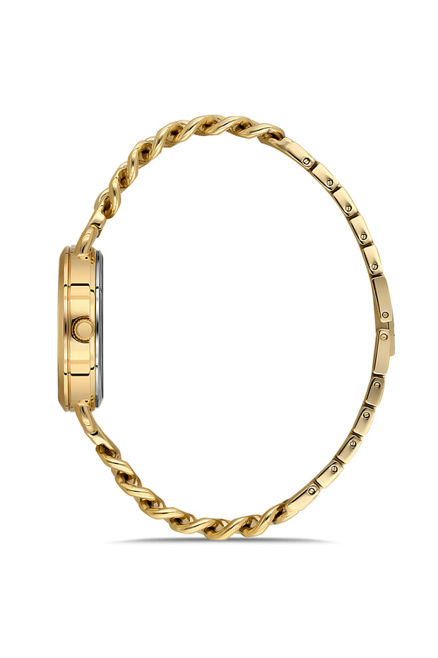 DICE KAYEK Women's Gold Watch With Green Dial - DK.1.AG1409.07
