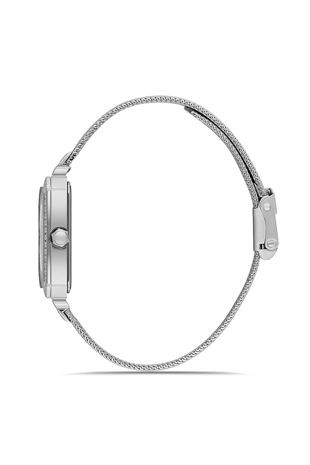 DICE KAYEK Women's Silver Watch With Blue Dial - DK.1.AG1432.12