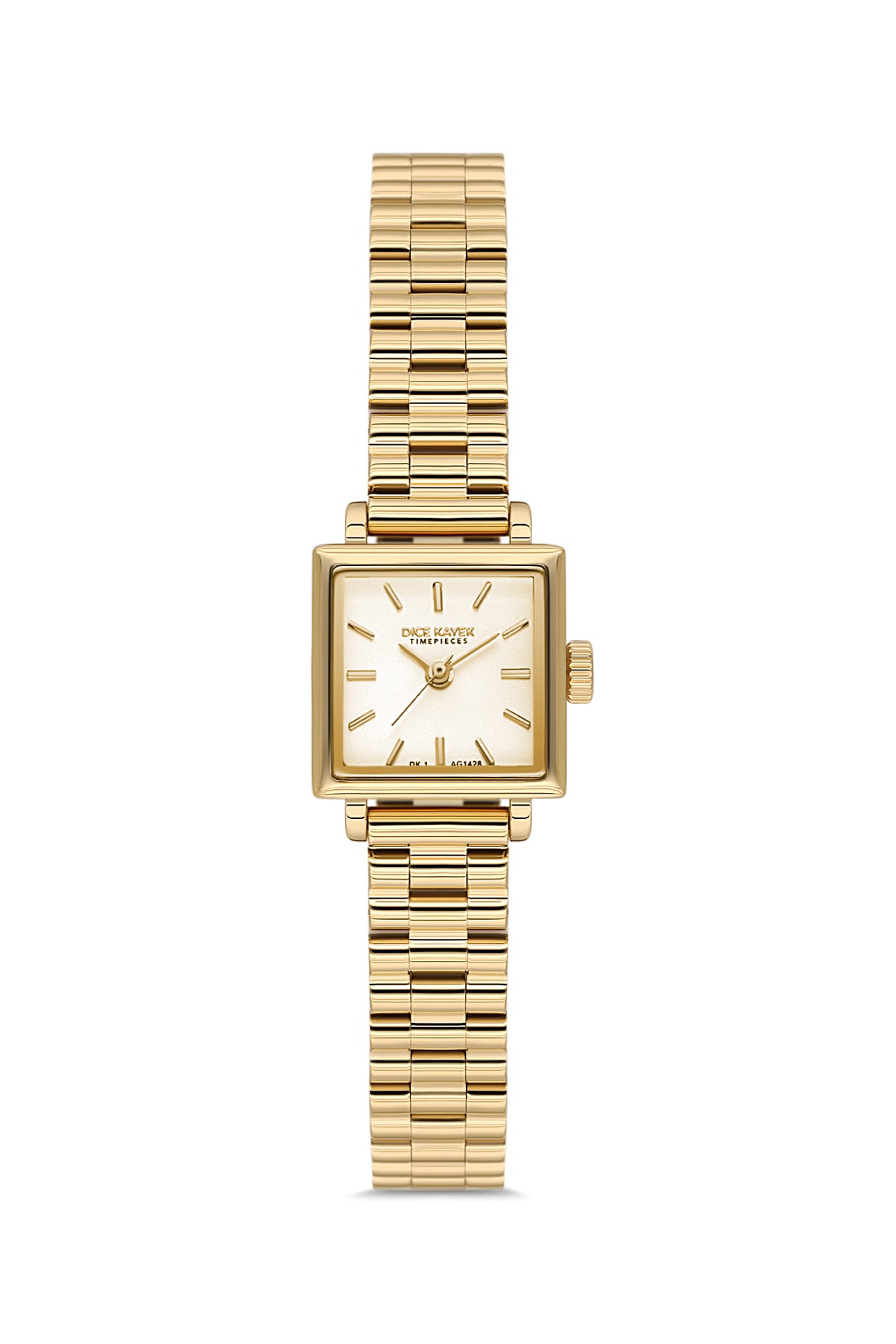 DICE KAYEK Women's Yellow Stainless Steel Watch with Yellow Dial - DK.1.AG1428.25