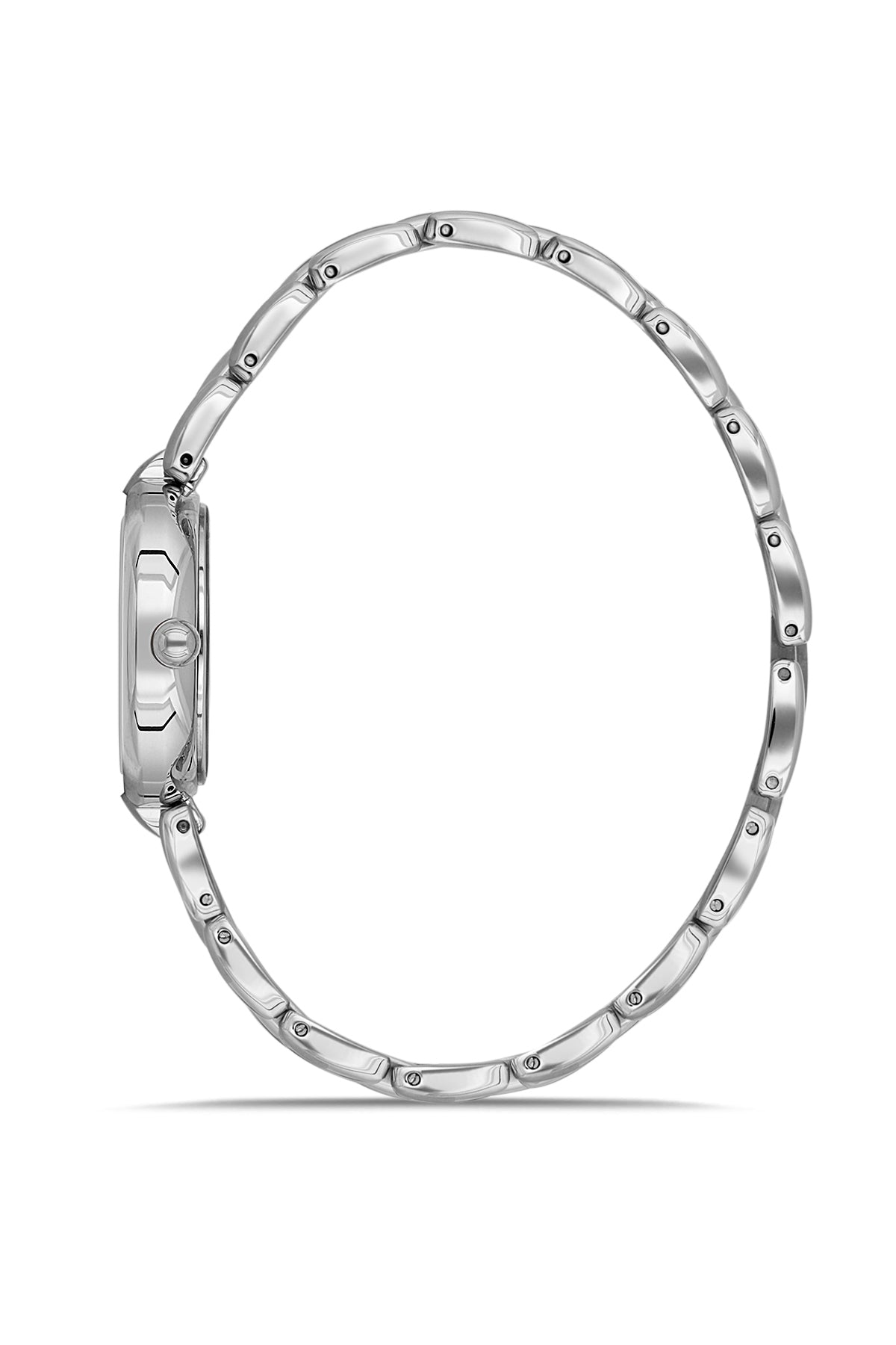 DICE KAYEK Women's Silver Stainless Steel Watch with Black Dial - DK.1.AG1454.12