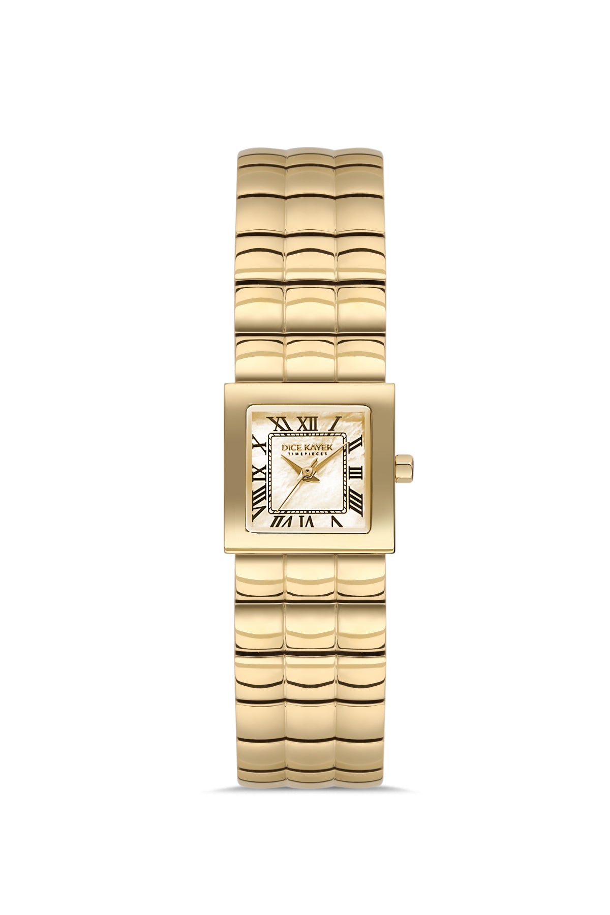 DICE KAYEK Women's Yellow Stainless Steel Watch with Yellow Dial - DK.1.AG1462.25