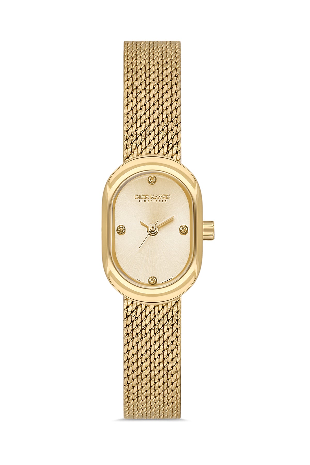 DICE KAYEK Women's Yellow Stainless Steel Watch with Yellow Dial - DK.1.AG1473.25