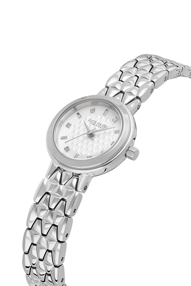 DICE KAYEK Women's Silver Watch With Silver Dial - DK.1.AG1436.10