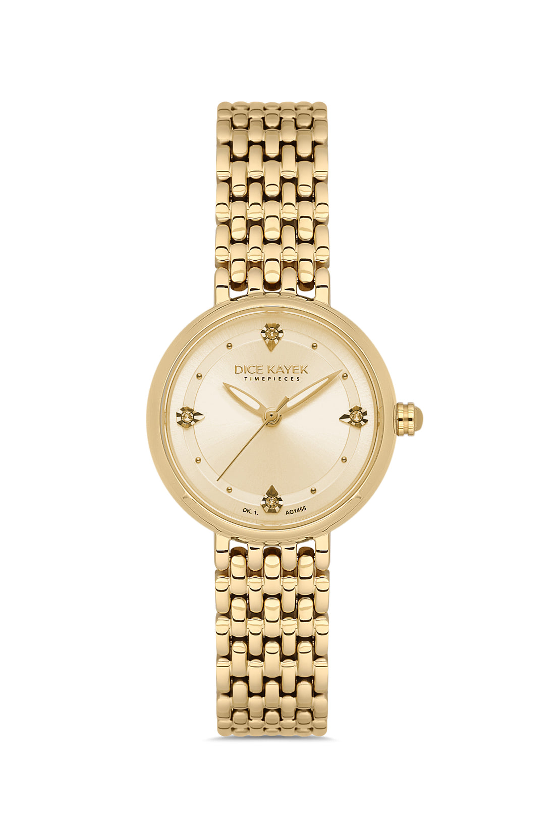 DICE KAYEK Women's Gold Watch With Gold Dial - DK.1.AG1455.25