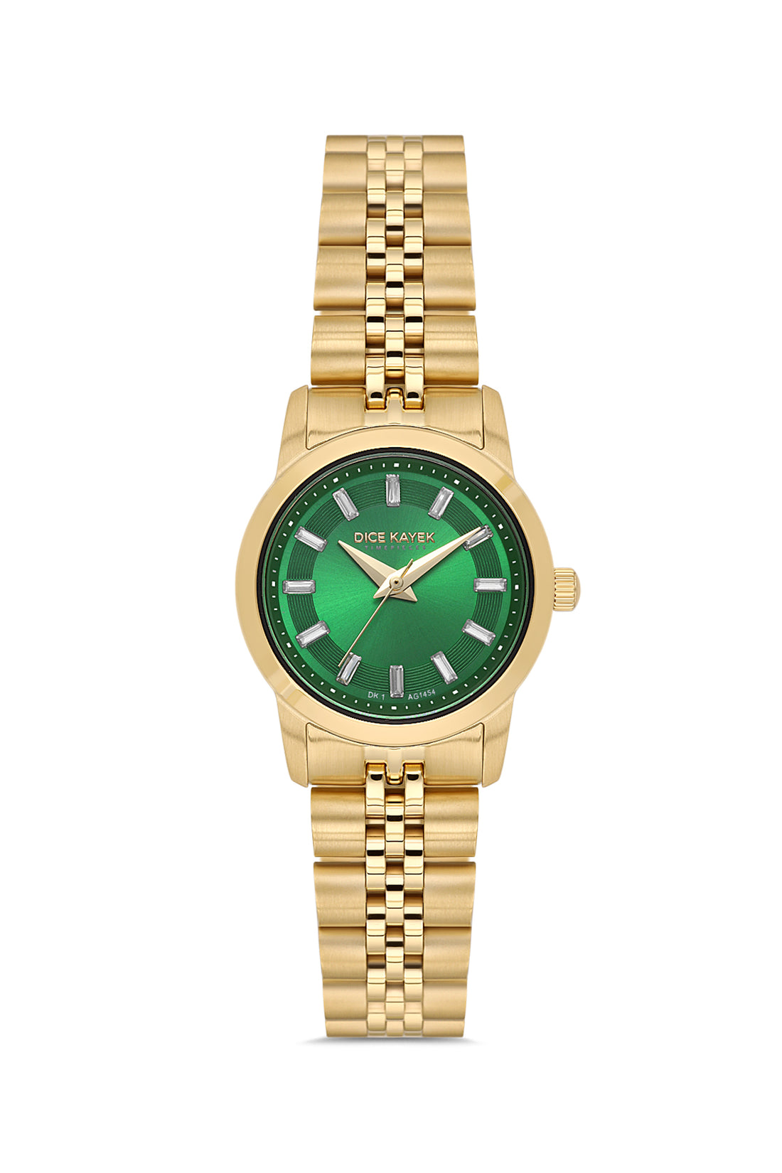 DICE KAYEK Women's Gold Watch With Green Dial - DK.1.AG1459.29
