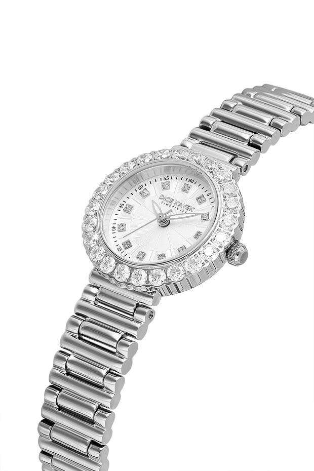 DICE KAYEK Women's Silver Watch With Silver Dial - DK.1.AG1461.10
