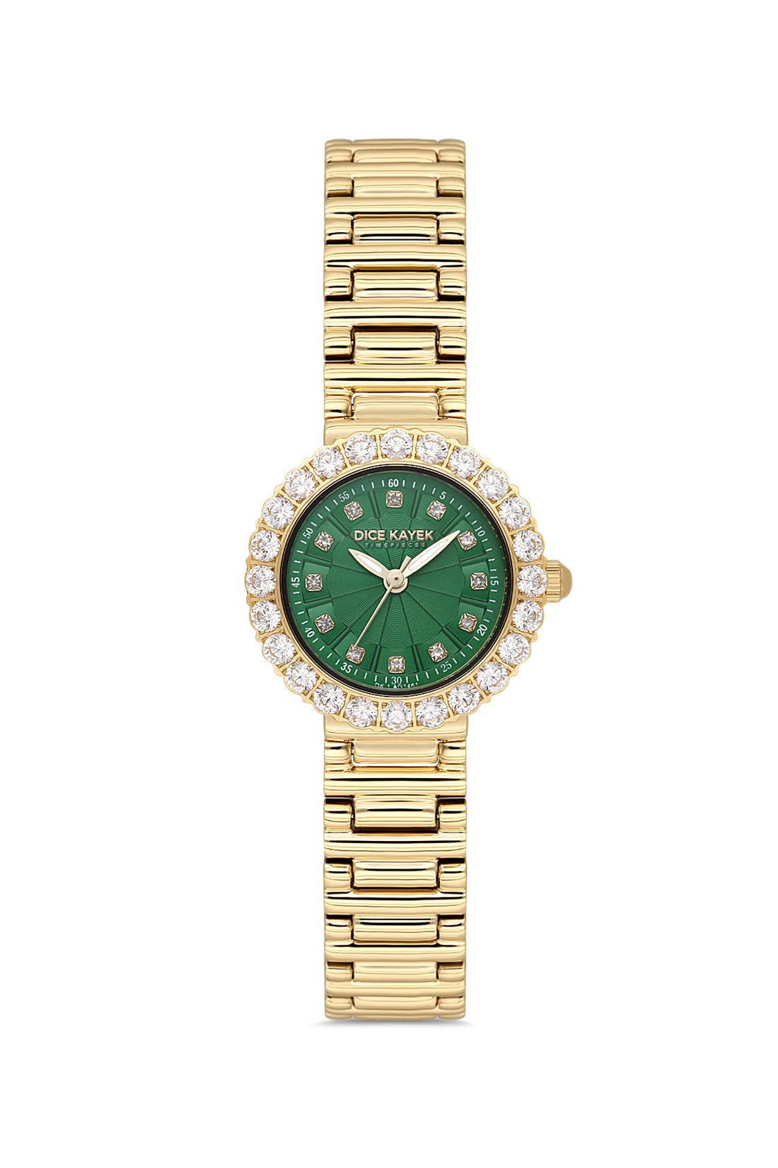 DICE KAYEK Women's Gold Watch With Green Dial - DK.1.AG1461.29
