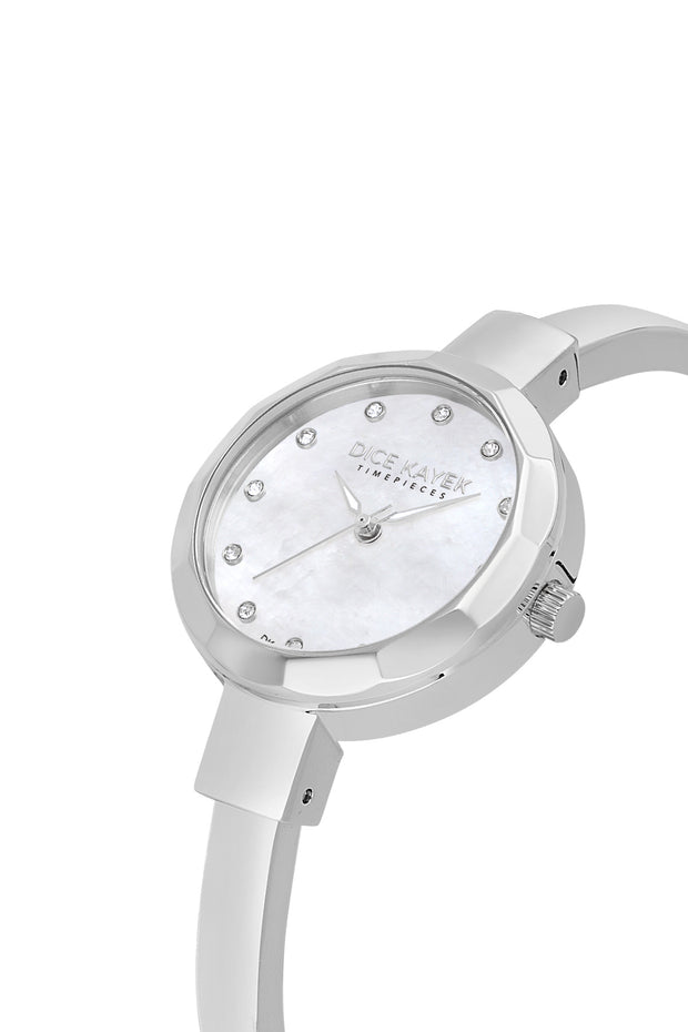 DICE KAYEK Women's Silver Watch With Silver Dial - DK.1.AG1472.10