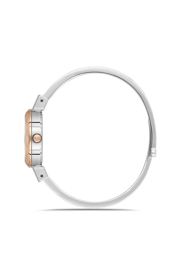 DICE KAYEK Women's Rose & Silver Watch With Rose Dial - DK.1.AG1472.56